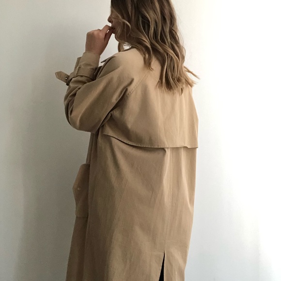 *SOLD* TopShop Oversized Trench Coat - Picture 2 of 4